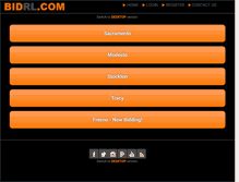 Tablet Screenshot of bidrl.com